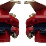 KIT PINZE FRENO POSTERIORI DX E SX ROSSE LIGIER / MICROCAR – 1409217