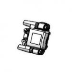 PINZA FRENO ANTERIORE DX LIGIER IXO / JS50 – MICROCAR MGO / M8 / DUE’  – 1408747